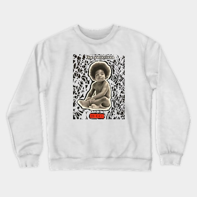 Noto big// Crewneck Sweatshirt by Marylin2